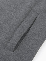 Autumn/Winter Zipper Fleece Hooded Sweatshirt