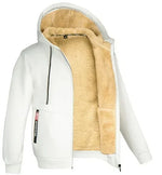 Men’s Winter Warm Fleece-Lined Zip Hoodie