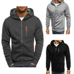 Men’s Slim Fit Zip-Up Hoodie