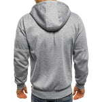 Men’s Slim Fit Zip-Up Hoodie