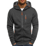 Men’s Slim Fit Zip-Up Hoodie