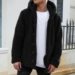 Men’s Fluffy Fur Fleece Hoodie