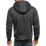 Men’s Slim Fit Zip-Up Hoodie